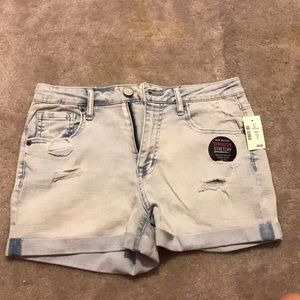 High waisted shorts